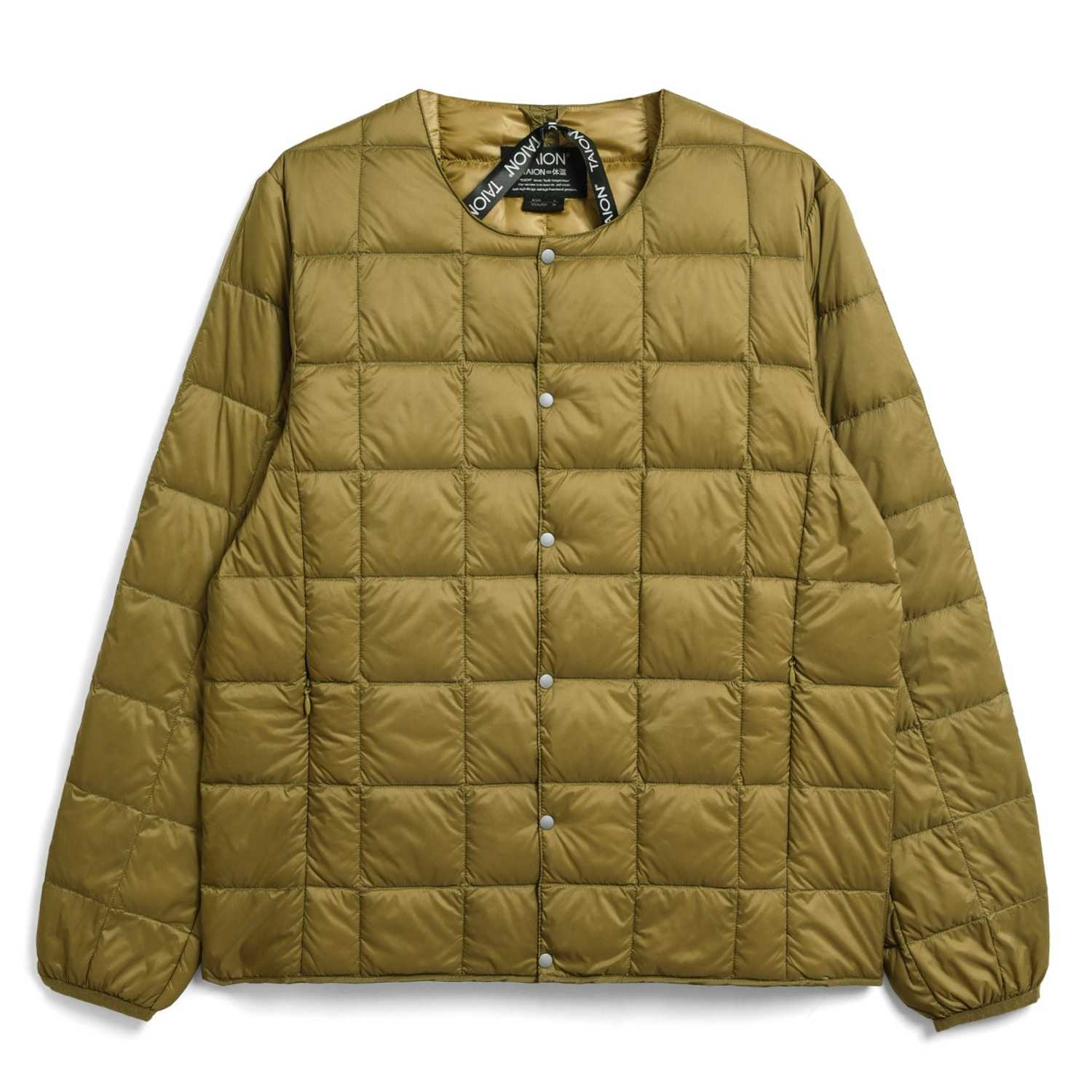 Chaqueta Taion 104 CrewNeck DownJacket Beige