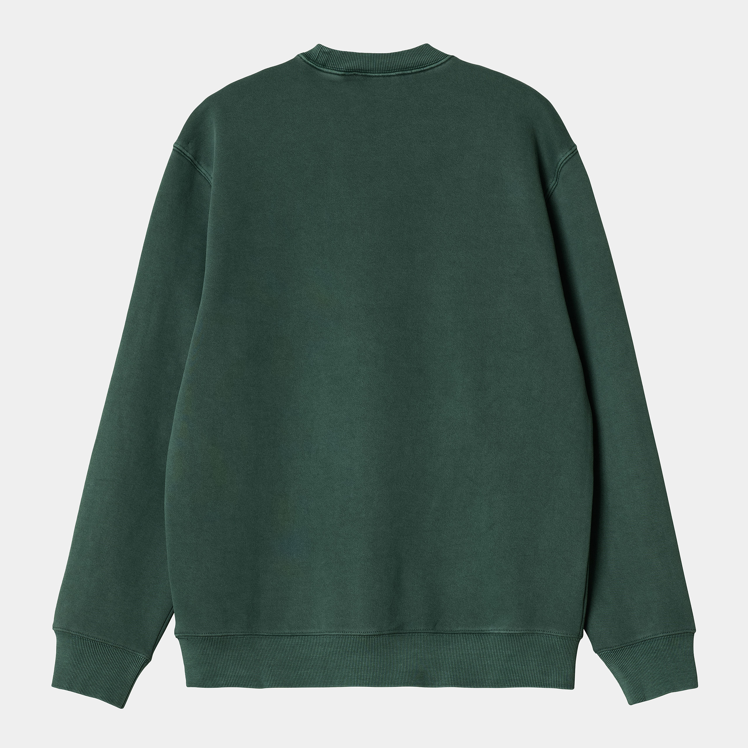 Sudadera Carhartt WIP Duster Sweat Garment Dyed Discovery Green