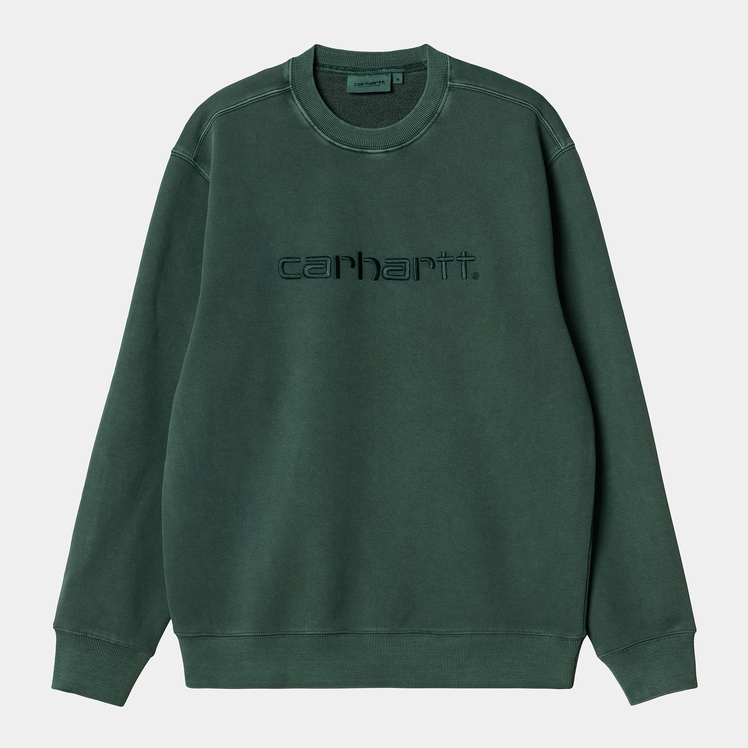 Sudadera Carhartt WIP Duster Sweat Garment Dyed Discovery Green
