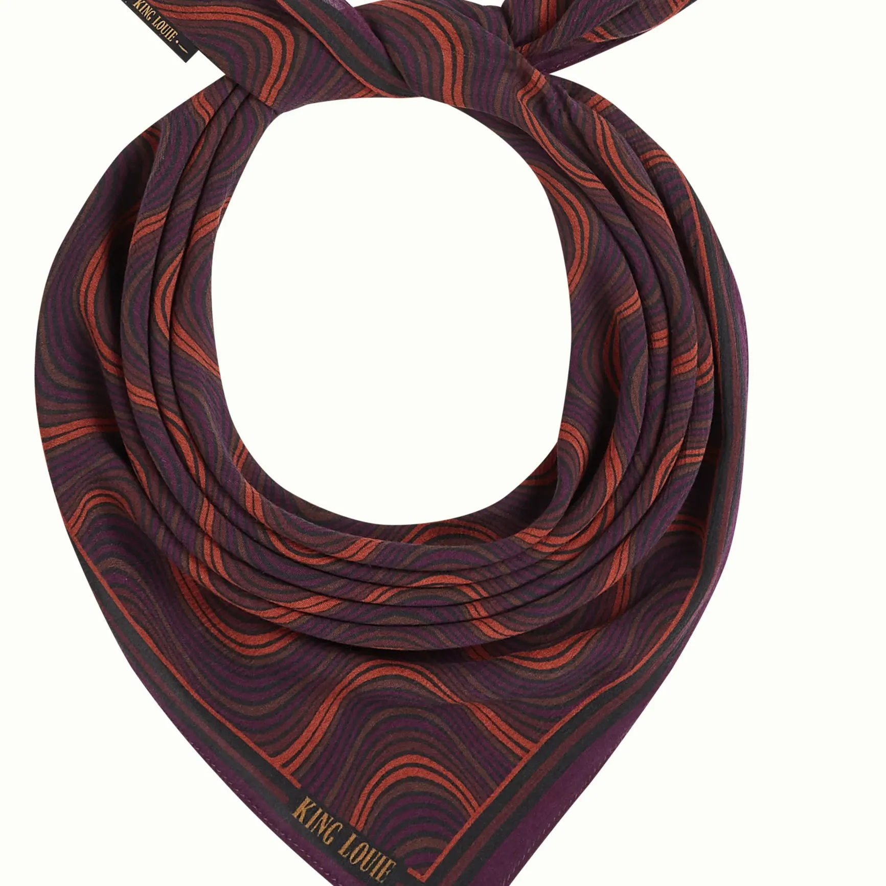 Pañuelo King Louie Jefferson Scarf Porto Red