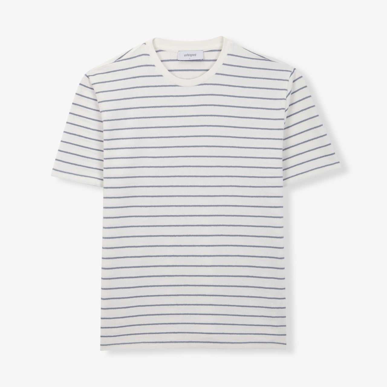 Camiseta Unfeigned Basic Terry Marine Stripes