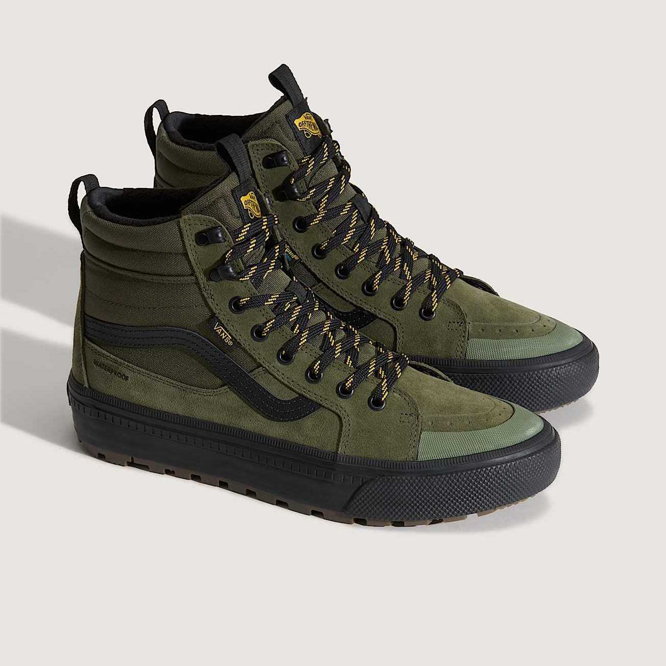 Zapatilla Vans Mte Sk8-Hi Waterproof Ins Green/Black