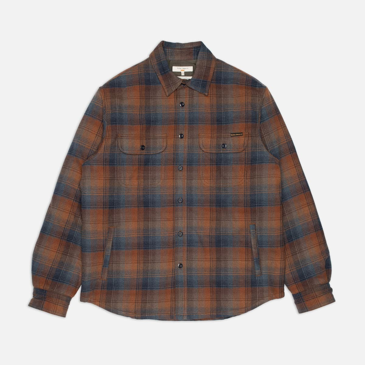 Chaqueta Nudie Jeans Glenn Padded Shirt Check Multi