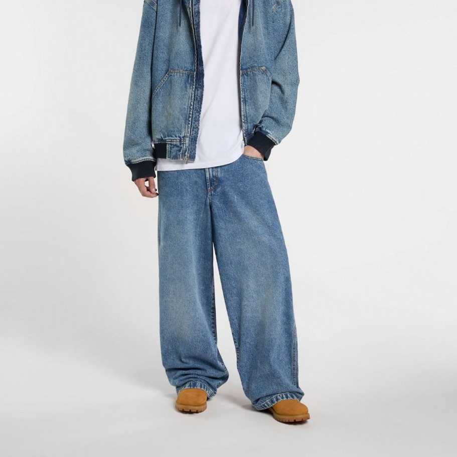 Pantalón Dickies Loose Wave Denim Rinsed Fade