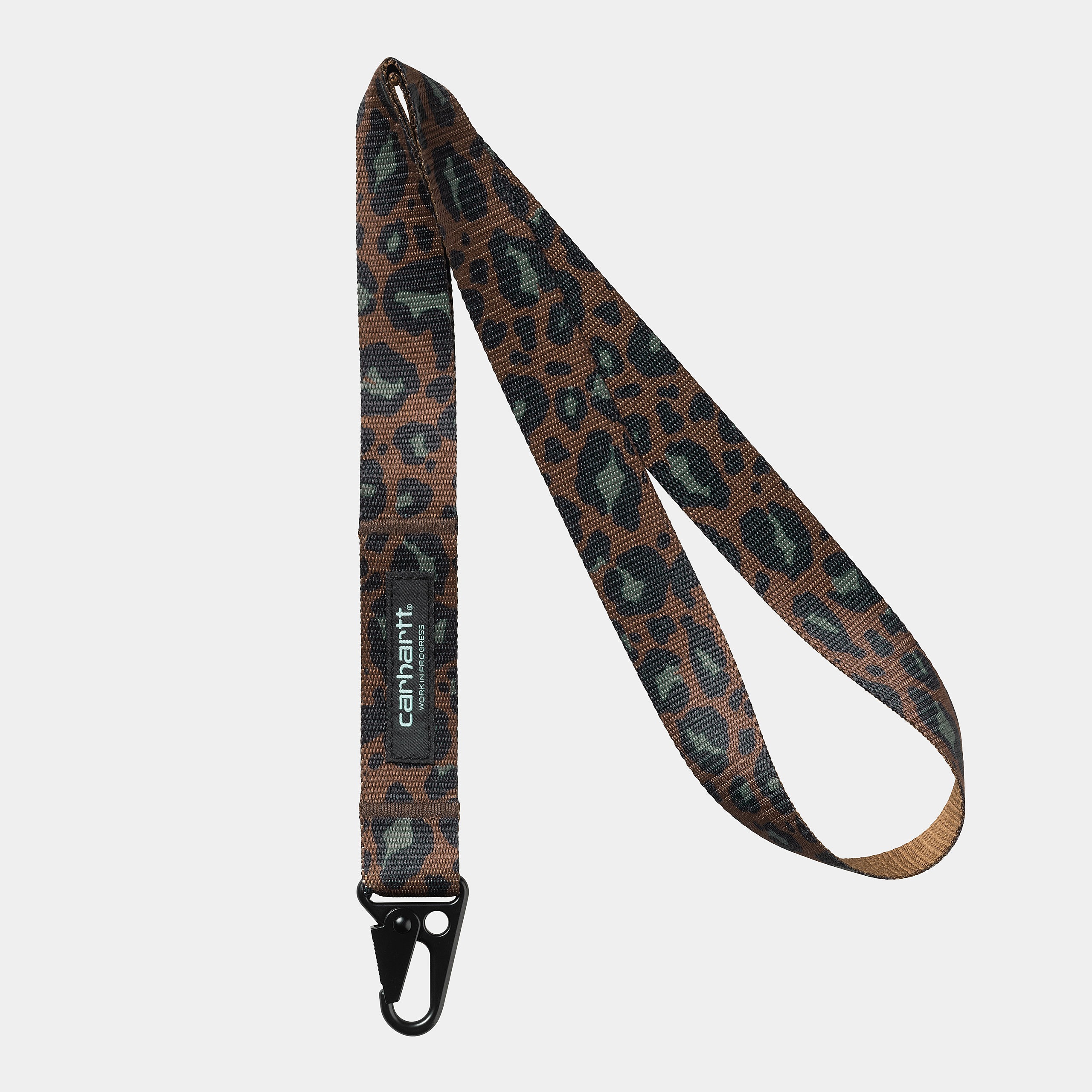 Llavero Carhartt Wip Jude Keychain Camo Leo Jacquard, Tamarind