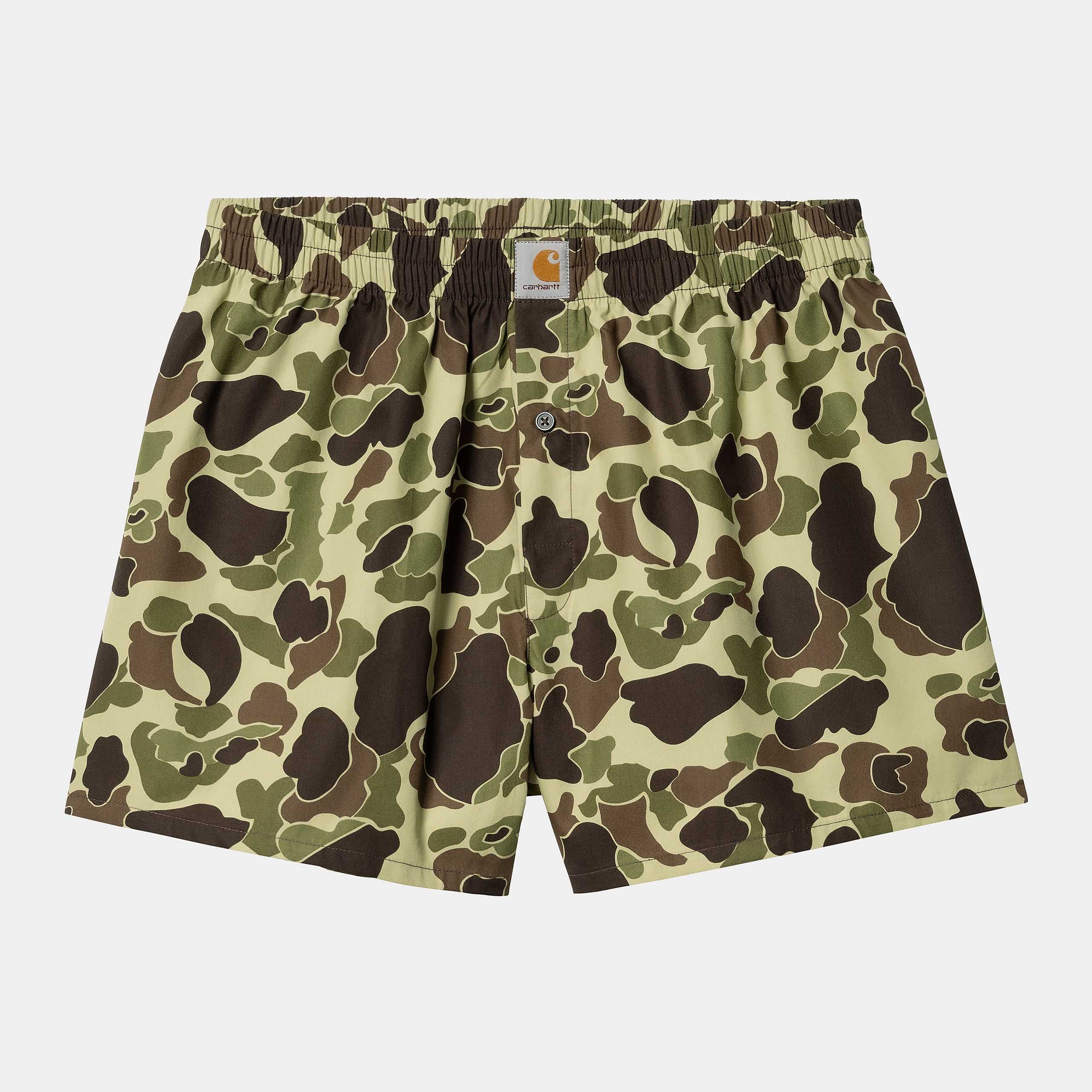 Calzoncillo Carhartt Cotton Boxer Camo Duck Green