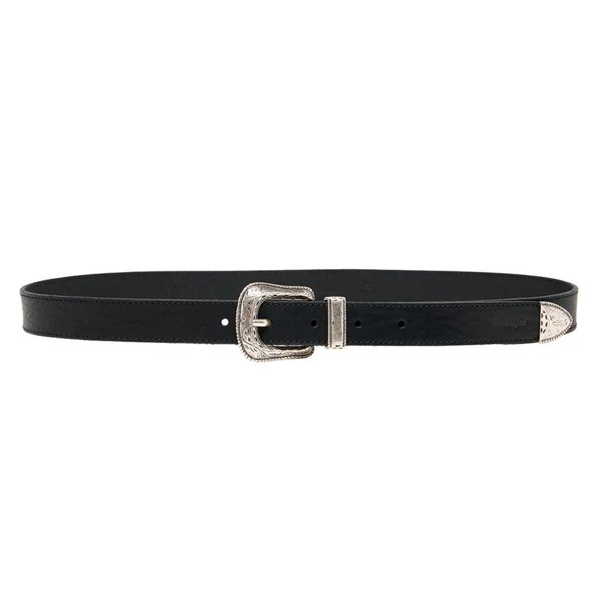 Cinturon Wrangler Western Belt Black