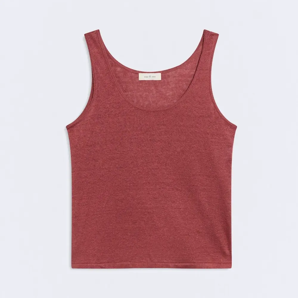 Camiseta Tiras eseOese Top Nefora Terracota